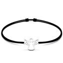 Šňůrkový náramek anděl
