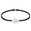 Šňůrkový náramek anděl