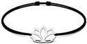 Šňůrkový náramek lotus Barva: Červená