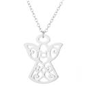 Stříbřený náhrdelník - andělíček
