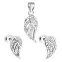 Stříbrná souprava šperků - andělská křídla