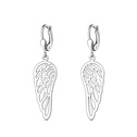 Stříbrné náušnice andělská křídla