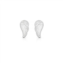 Stříbrné náušnice křídla
