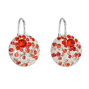 Stříbrné náušnice krystaly Swarovski