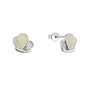 Stříbrné náušnice motýlci
