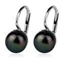 Stříbrné náušnice přírodní perly 7,5 mm 