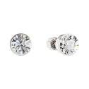 Stříbrné náušnice s krystaly Crystals from Swarovski® Crystal