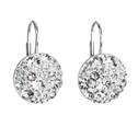 Stříbrné náušnice s krystaly Crystals from Swarovski® Crystal