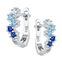 Stříbrné náušnice se zirkony
