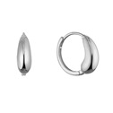 Stříbrné náušnice slza