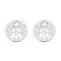 Stříbrné náušnice strom života