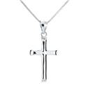Stříbrný náhrdelník kříž