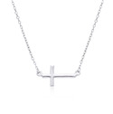 Stříbrný náhrdelník kříž