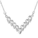 Stříbrný náhrdelník s Crystals from Swarovski®