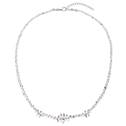 Stříbrný náhrdelník s Crystals from Swarovski® AB
