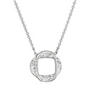 Stříbrný náhrdelník s Crystals from Swarovski® Crystal