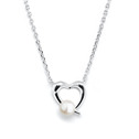 Střibrný náhrdelník s přírodní perlou