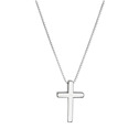 Stříbrný náhrdelník s přívěskem křížek
