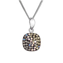 Stříbrný náhrdelník se Swarovski krystaly