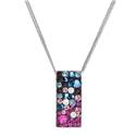 Stříbrný náhrdelník se Swarovski krystaly, Galaxy