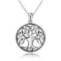 Stříbrný náhrdelník strom života