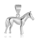 Stříbrný přívěšek - kůň