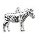 Stříbrný přívěšek - zebra
