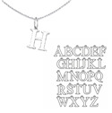 Stříbrný přívěsek abeceda - Písmeno