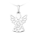 Stříbrný přívěsek anděl