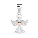 Stříbrný přívěsek andílek