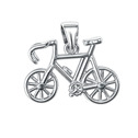 Stříbrný přívěšek bicykl - jízní kolo