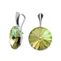 Stříbrný přívěšek Crystals from Swarovski, Luminous Green