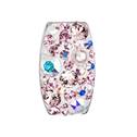 Stříbrný přívěšek Crystals from Swarovski®, Rose AB