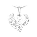 Stříbrný přívěsek fenix
