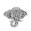 Stříbrný přívěšek korálek na náramek slon