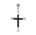Stříbrný přívěšek kříž