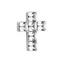 Stříbrný přívěšek křížek s krystaly Crystals from Swarovski® Crystal