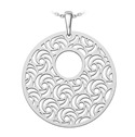 Stříbrný přívěsek ornamentální mandala