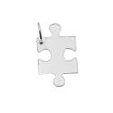 Stříbrný přívěšek puzzle