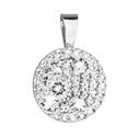 Stříbrný přívěšek s kameny Crystals from Swarovski® Crystal