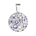 Stříbrný přívěšek s kameny Crystals from Swarovski® Violet