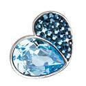 Stříbrný přívěsek s krystaly Crystals from Swarovski® Bermuda Blue