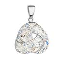 Stříbrný přívěšek s krystaly Crystals from Swarovski® LIGHT SAPPHIRE