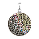 Stříbrný přívěšek s krystaly Crystals from Swarovski® Moonlight