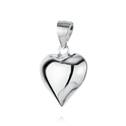 Stříbrný přívěšek srdíčko vypouklé