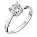 Stříbrný prsten ELEN moissanite