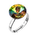 Stříbrný prsten s kamenem Crystals from Swarovski® Vitrail Medium