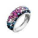 Stříbrný prsten s krystaly Crystals from Swarovski®, Galaxy