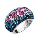 Stříbrný prsten s krystaly Crystals from Swarovski®, Galaxy