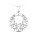 Sttříbrný přívěsek mandala v kruhu